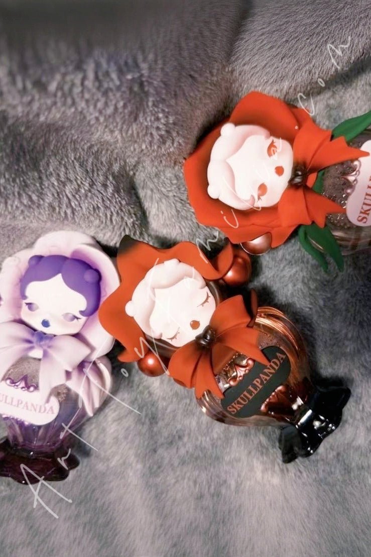 POP MART - Skullpanda Petals in Four Acts Series Fragrance Spray Sealed Full Set