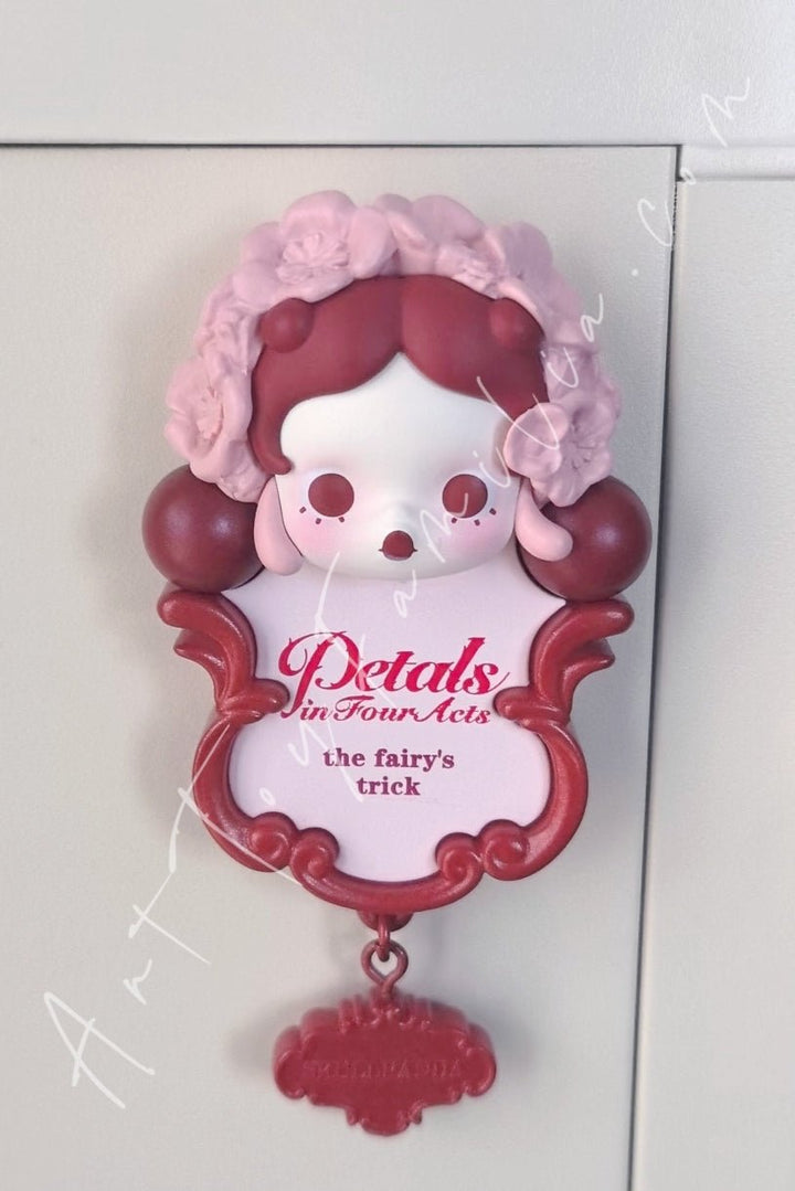 POP MART - Skullpanda Petals in Four Acts Series Fridge Magnet The Fairy's Trick