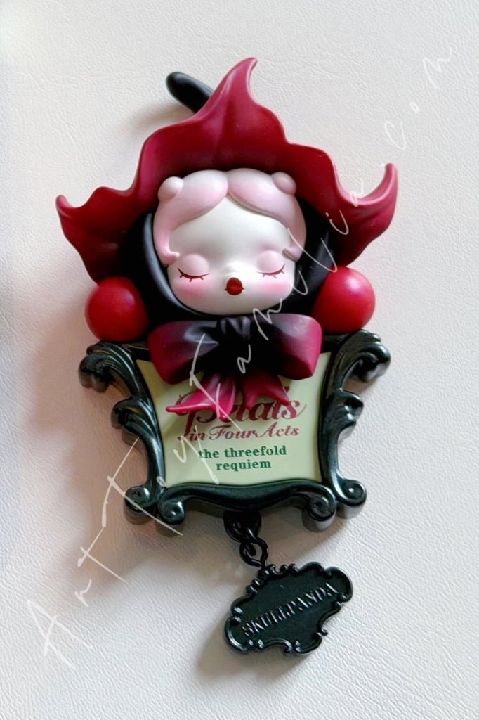 POP MART - Skullpanda Petals in Four Acts Series Fridge Magnet The Threefold Requiem