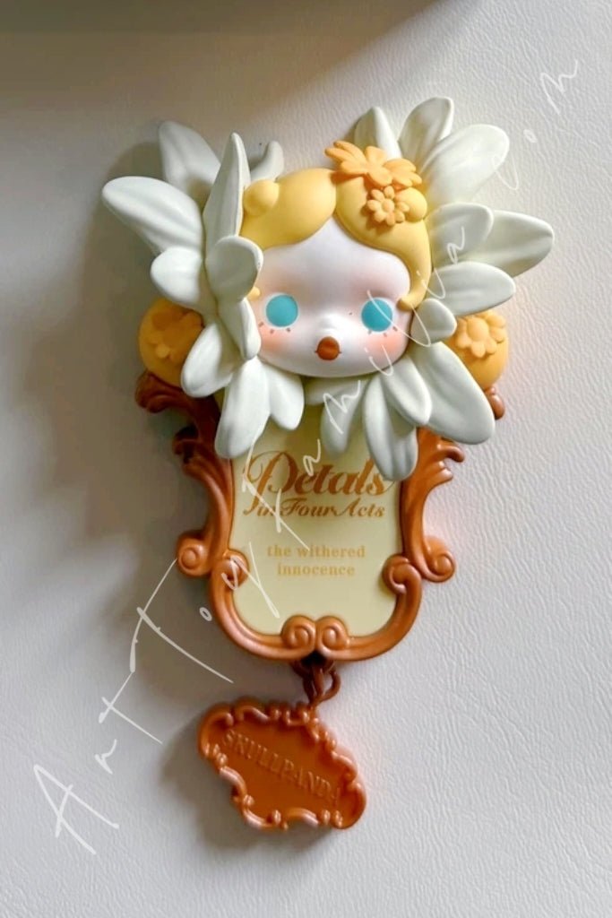 POP MART - Skullpanda Petals in Four Acts Series Fridge Magnet The Withered Innocence