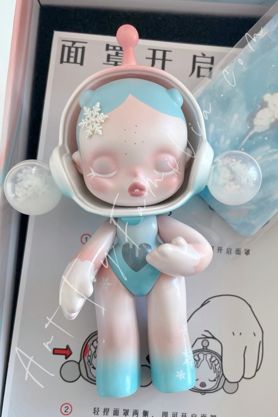 Popmart Skullpanda Snow Of Light