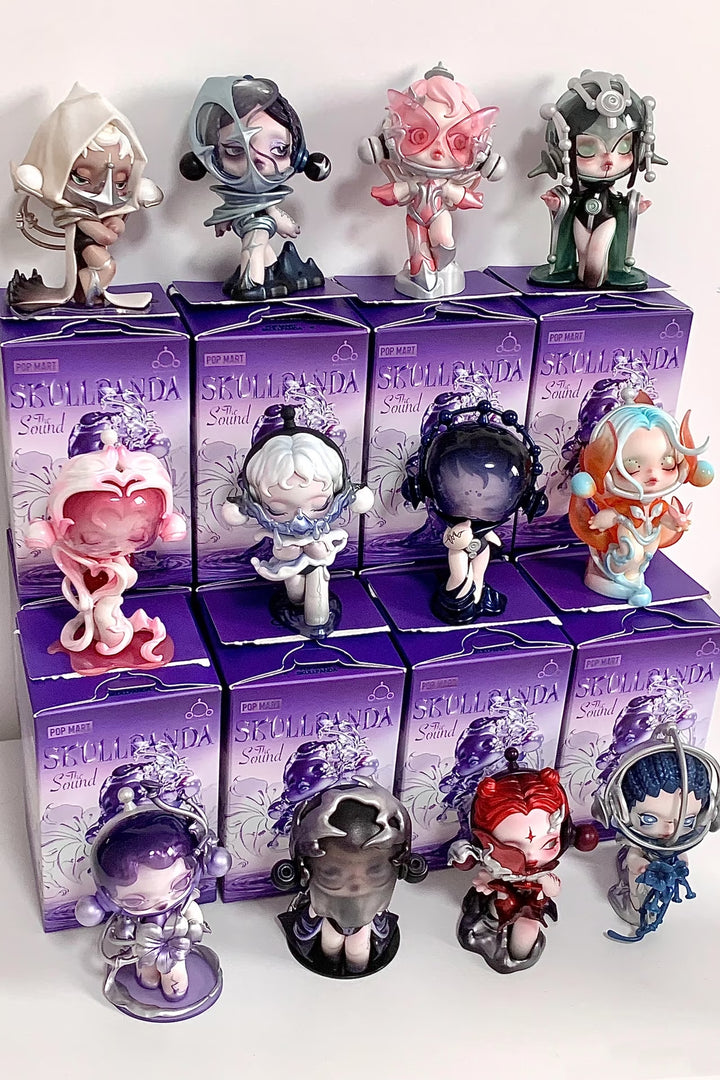 Popmart Skullpanda Sound Series Figures 12 confirmed figures