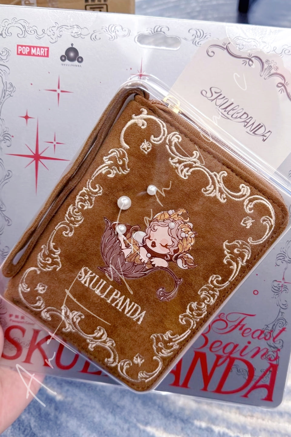 Popmart Skullpanda The Feast Begins Series Passport Cover