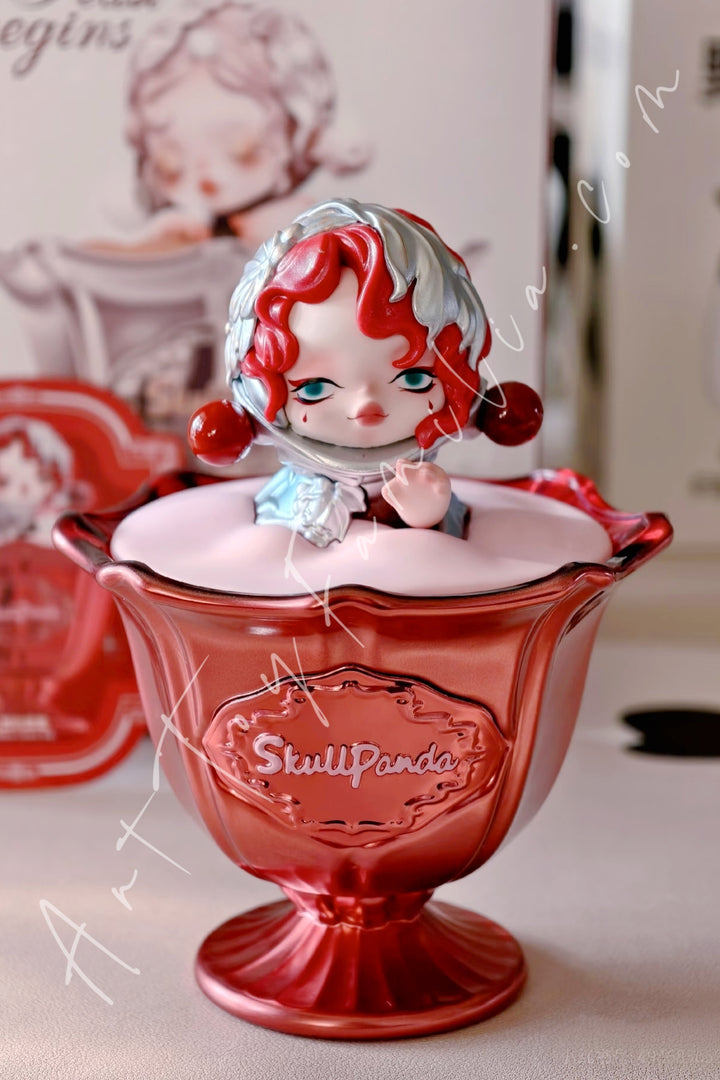 Popmart Skullpanda The Feast Begins Series Scented Candle The Silver Claret Jug