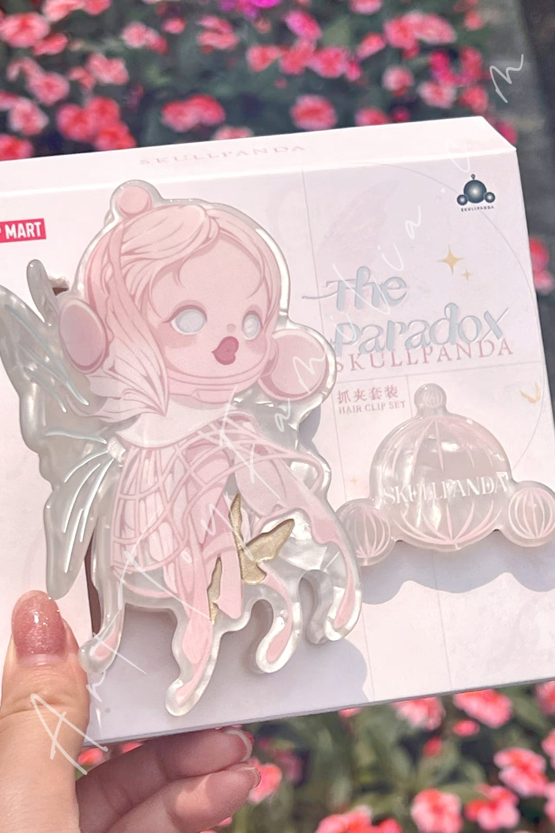 Popmart Skullpanda The Paradox Series Hair Clip Set