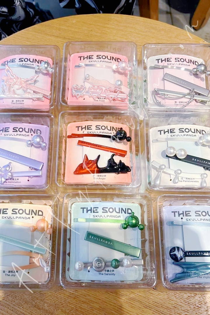 Popmart Skullpanda The Sound Series Hairpin Combination Fullset