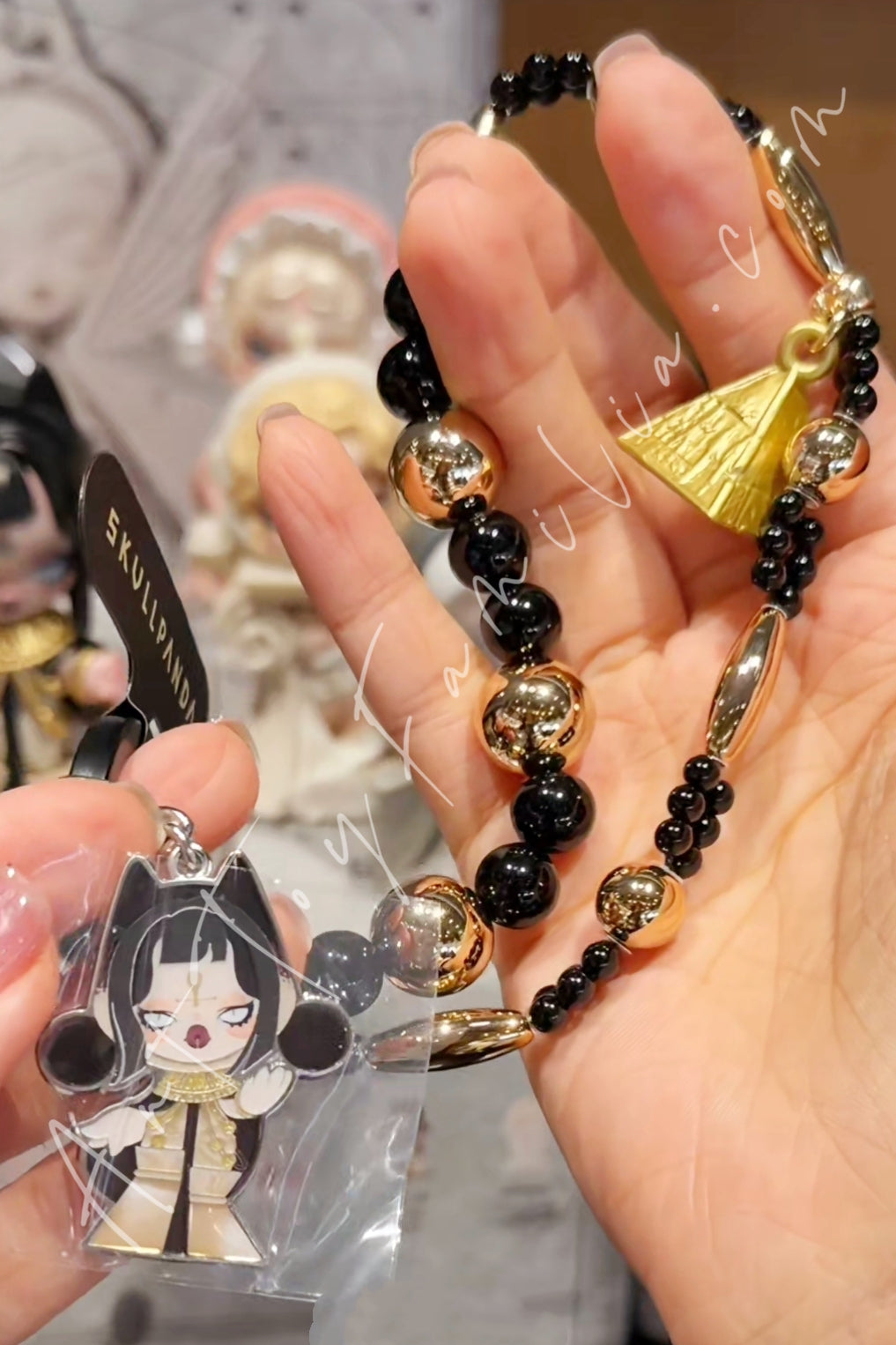 Popmart Skullpanda Where Time Dwells Series Phone Lanyard Mystic Veil