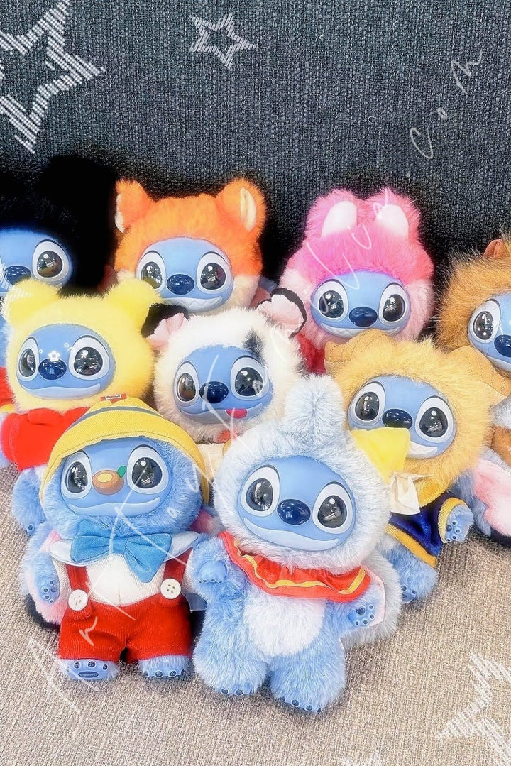 POP MART - Stitch Adventure Series Vinyl Plush Pendant - 史迪奇冒险系列搪胶毛绒挂件 Sealed Full Set - 密封整套