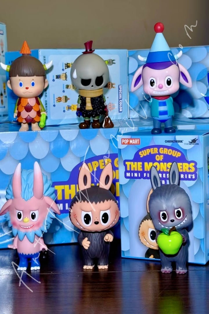 POP MART - Super Group Of The Monsters Mini Figures Series 3 Set B - 精灵天团系列3代B组 Labubu