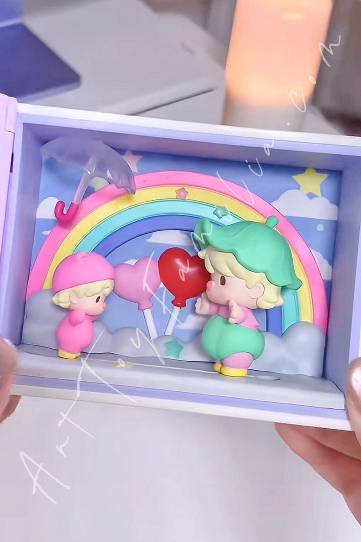 Popmart Sweet Bean Celebrate Ordinary Day Series Rainbow Hug