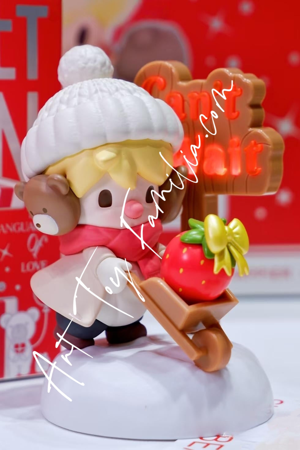Popmart Sweet Bean The Language Of Love Series Can't Wait To See You