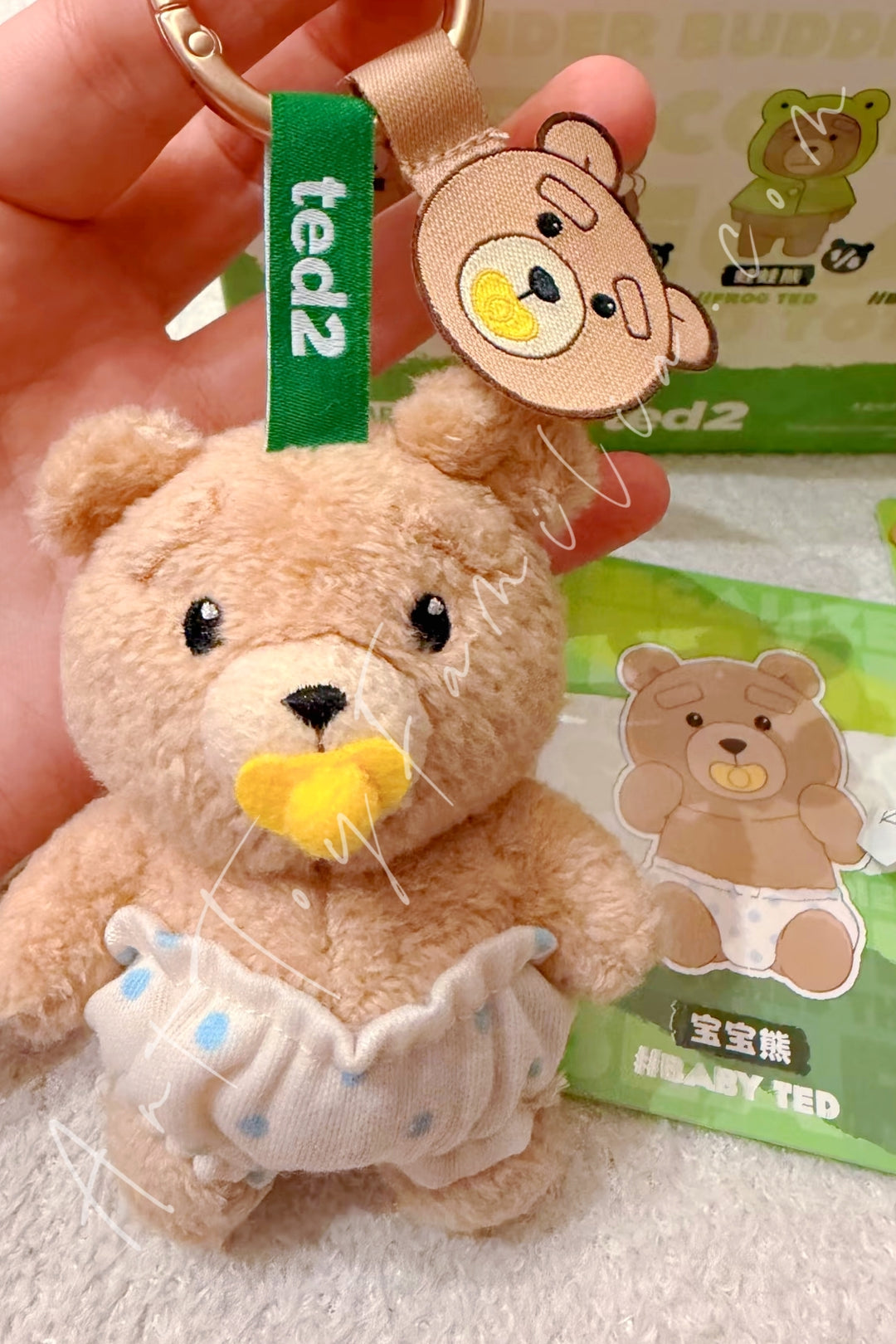 Popmart Ted2 Baby Ted Action Plush Pendant Baby Ted