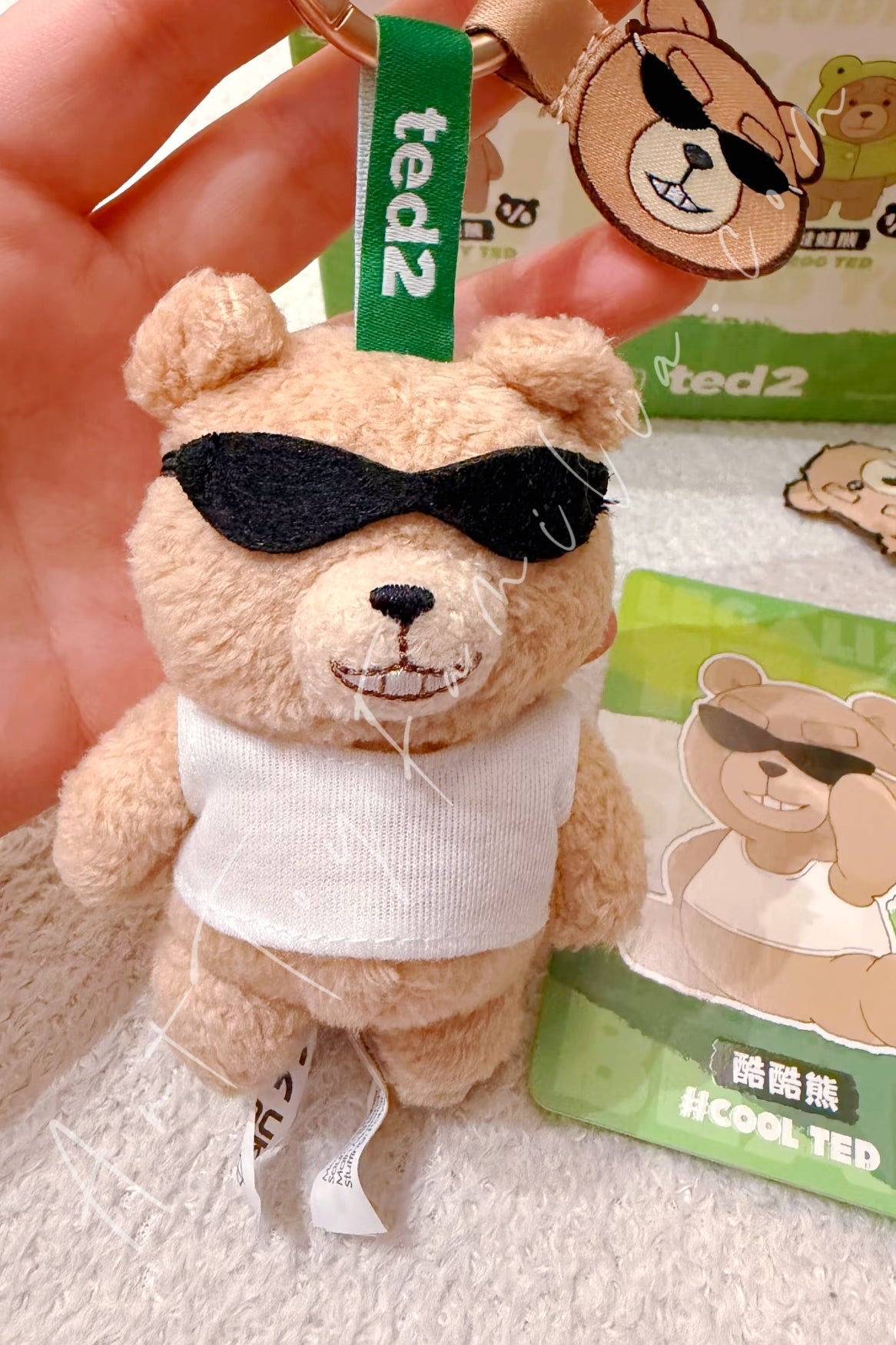 Ted2 Teddy Bear Action Plush Pendant Blind Box | POP MART – Art