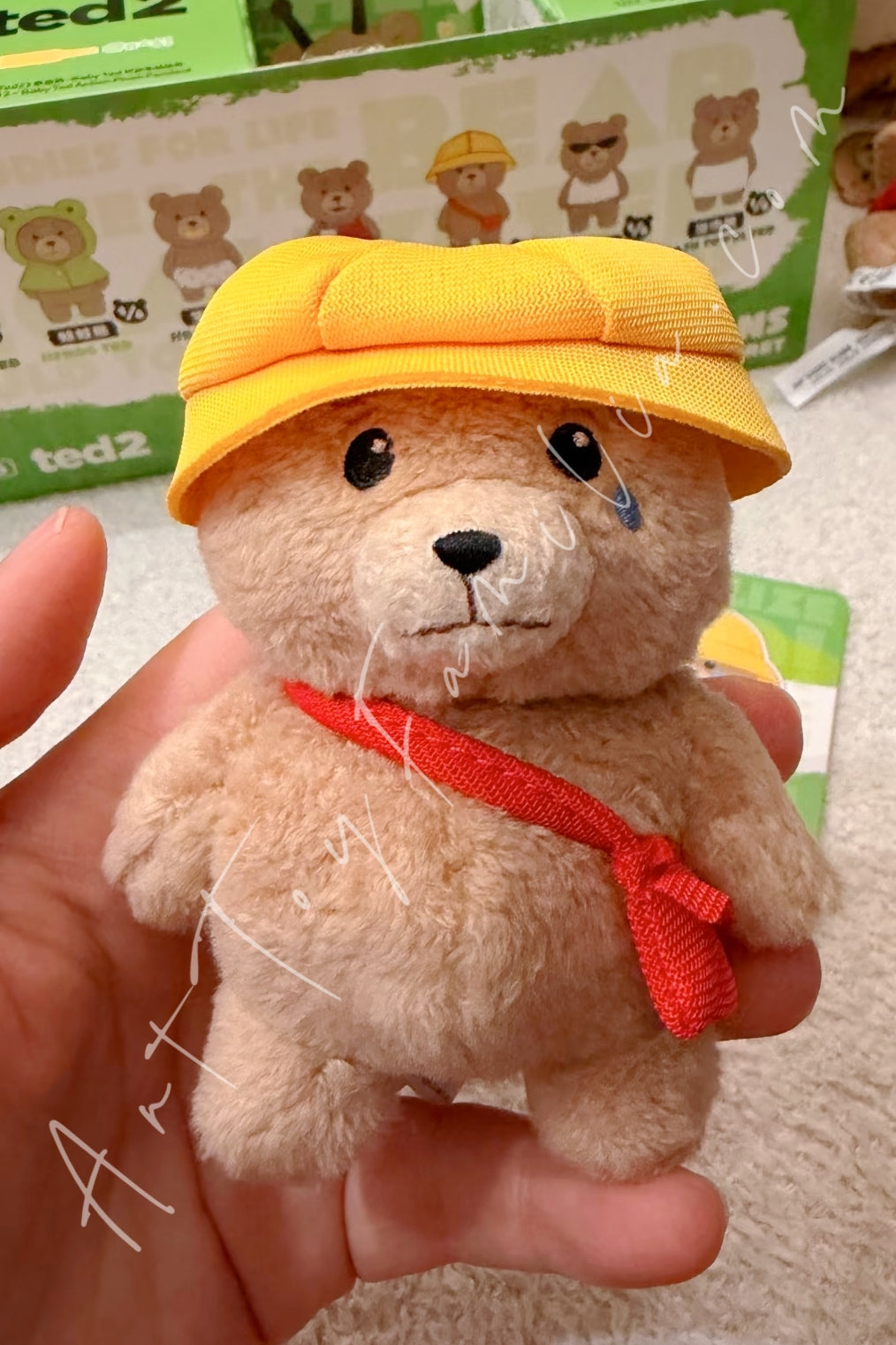 Ted2 Teddy Bear Action Plush Pendant Blind Box | POP MART – Art