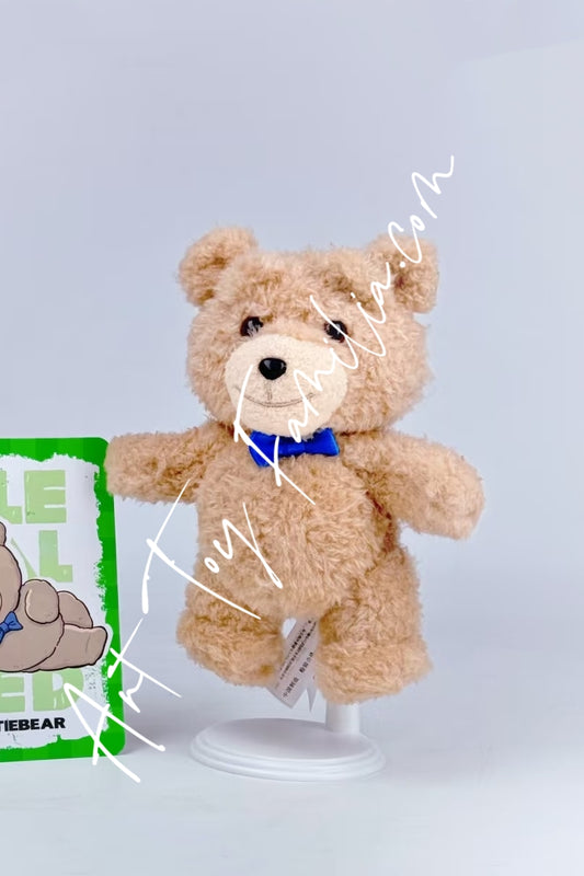Popmart Ted2 Teddy Bear Action Plush Pendant Series Bow Tie Bear
