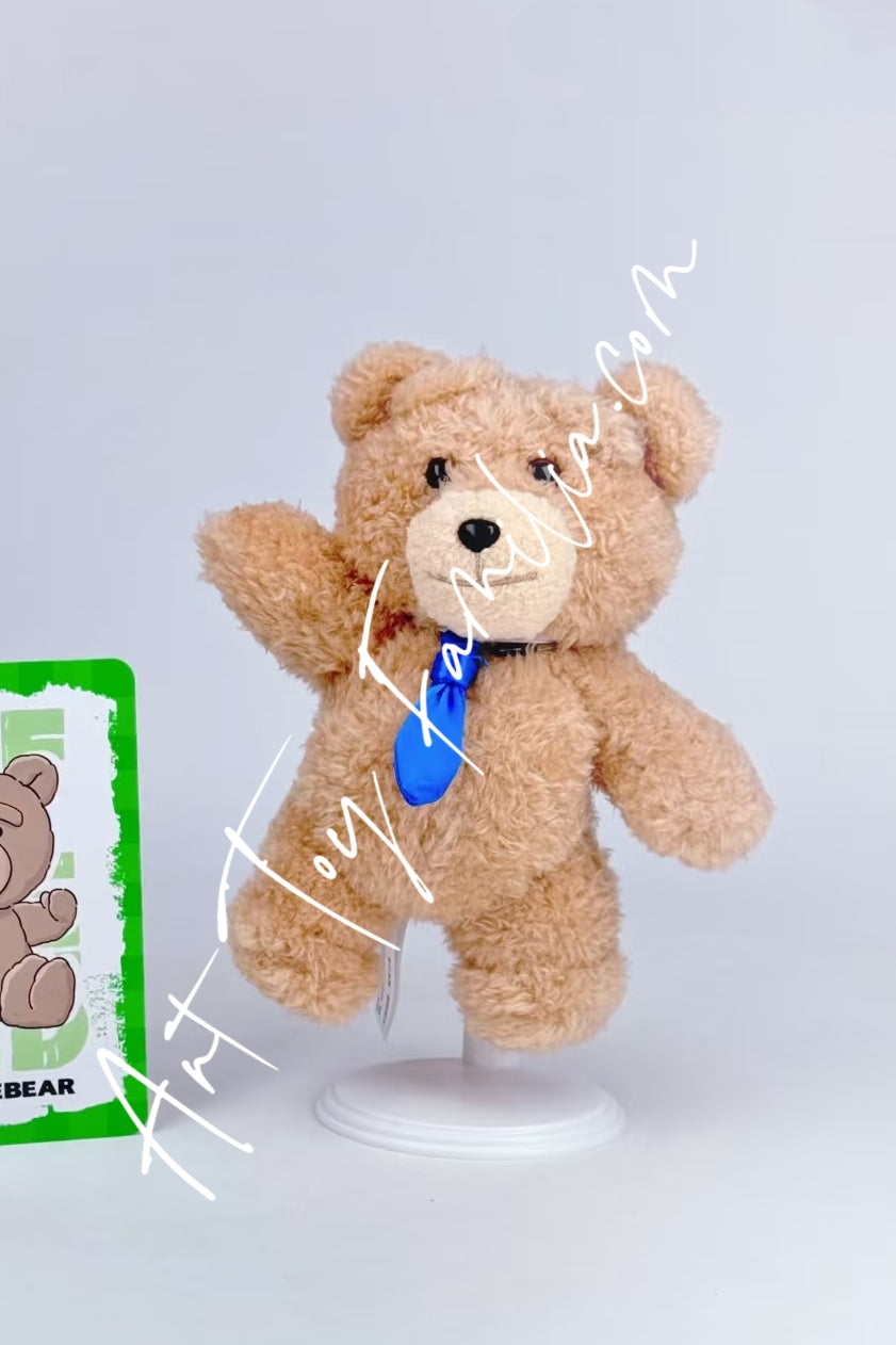 Popmart Ted2 Teddy Bear Action Plush Pendant Series Necktie Bear