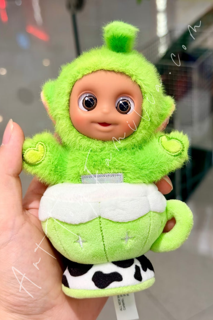 Popmart Teletubbies Afternoon Tea Diary Series Vinyl Plush Pendant Dipsy's Matcha Milk