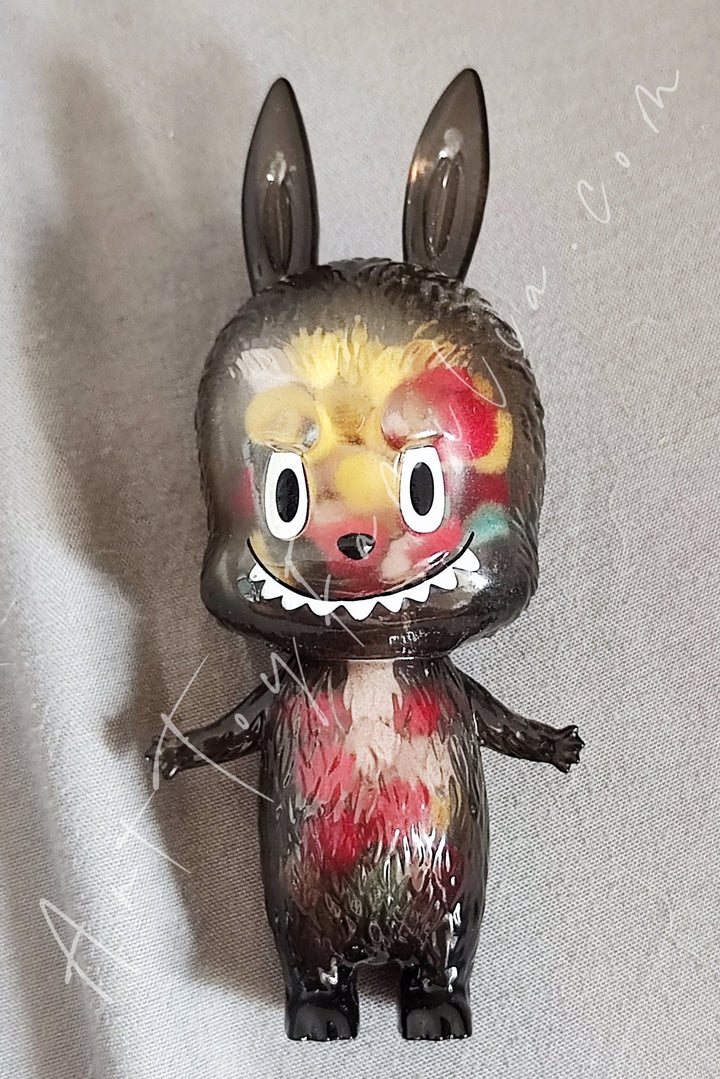 POP MART - The Little Monsters Mini Figure Collection 1 - 迷你Zimomo系列1代 Clear Black - 透明彩豆