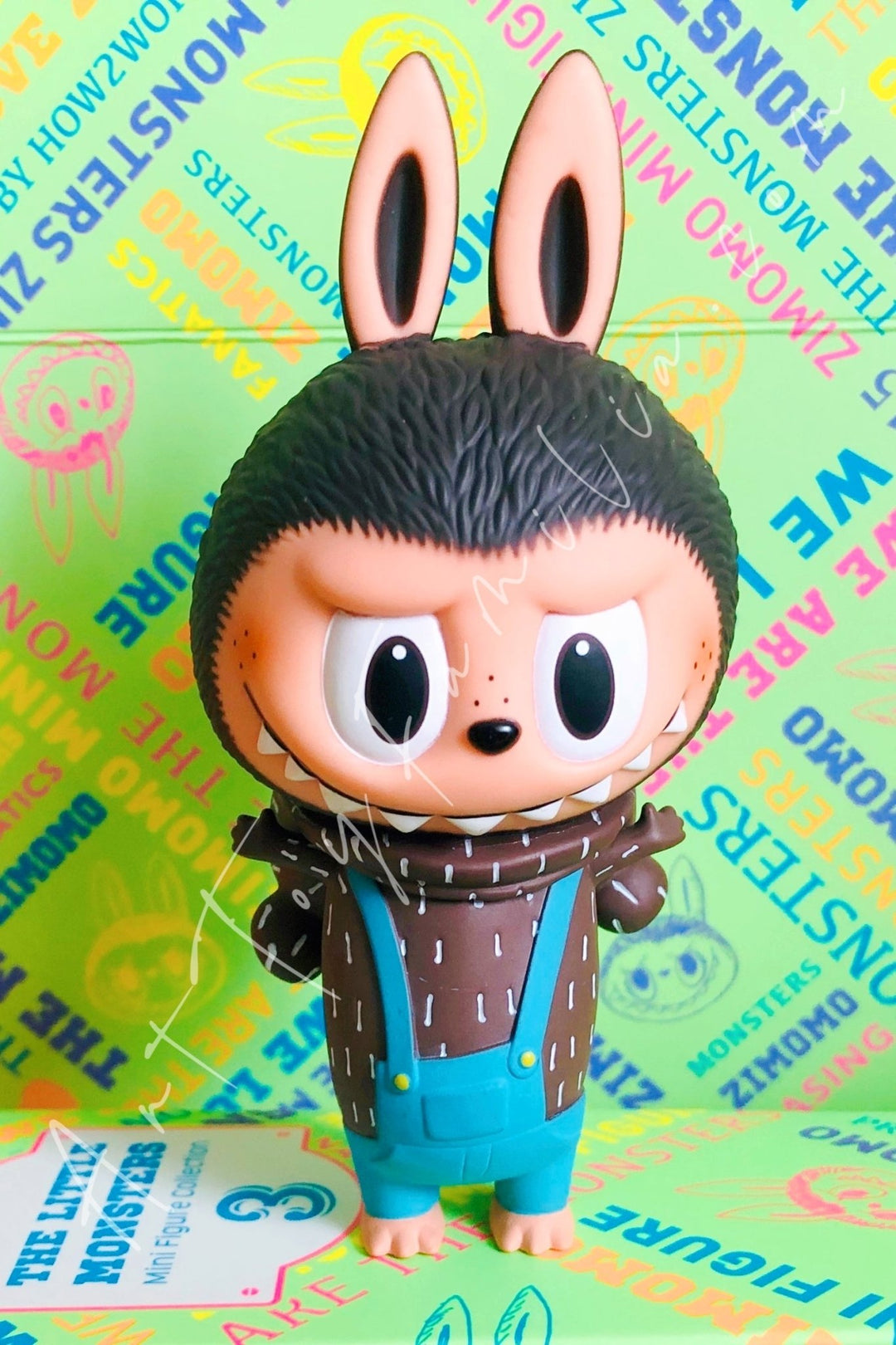 POP MART - The Little Monsters Mini Figure Collection 3 - 迷你Zimomo系列3代 BG Bear(Secret) - BG熊