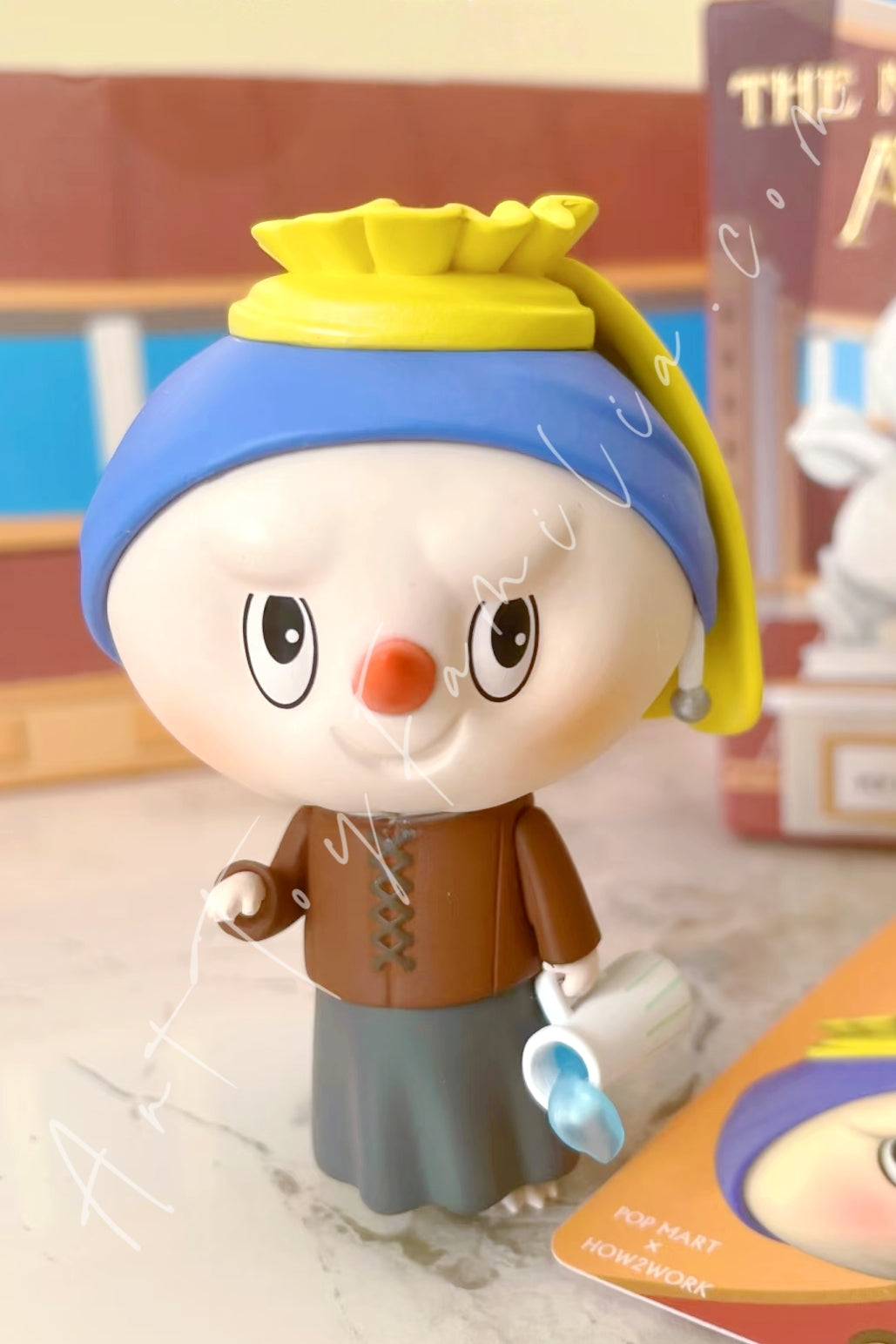Popmart The Monster Labubu Art Series Girl With A Pearl Earring