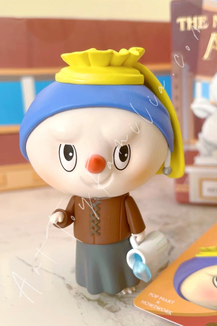 Popmart The Monster Labubu Art Series Girl With A Pearl Earring