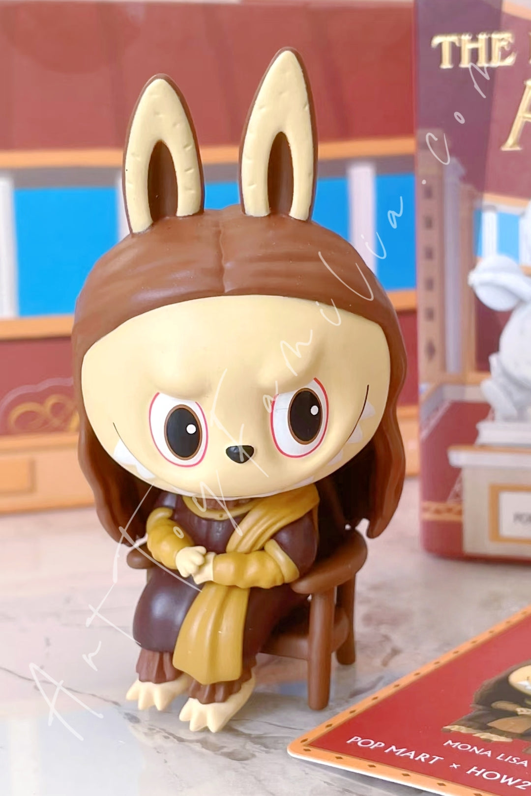Popmart The Monster Labubu Art Series Mona Lisa