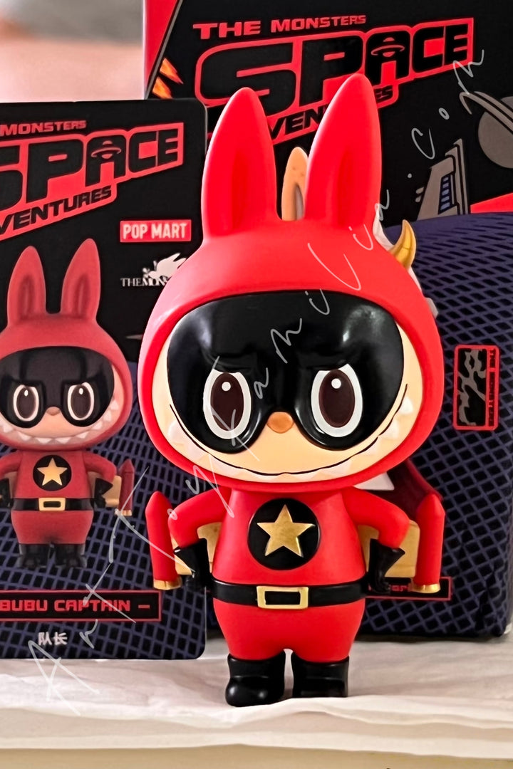 Popmart The Monster Labubu Space Adventure Series Labubu Captain