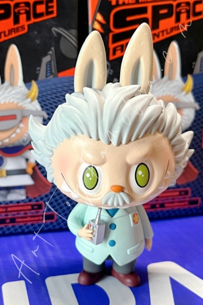 Popmart The Monster Labubu Space Adventure Series Labubu Professor