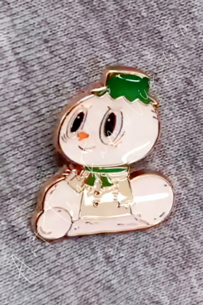 Popmart The Monster Labubu Toys Series Badge The Snowman
