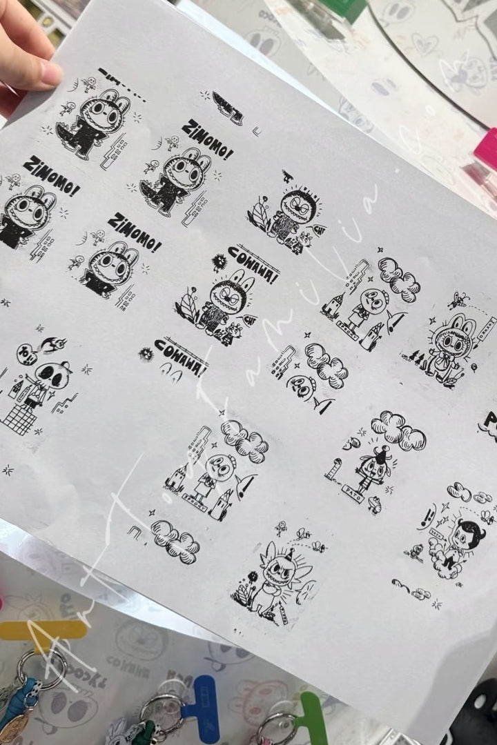 POP MART - The Monsters 10th Anniversary Series Fridge Magnet - 十周年系列冰箱贴 Labubu(Secret)