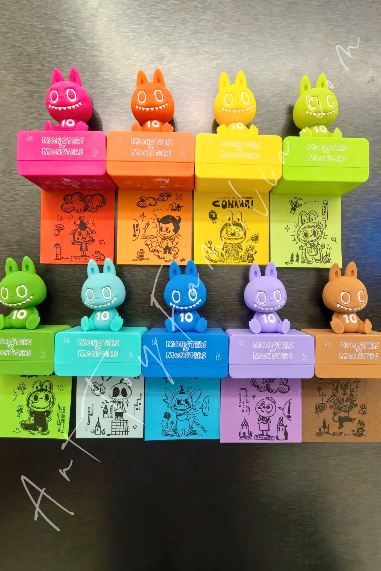 The Monsters 10th Anniversary Series Fridge Magnet | POP MART