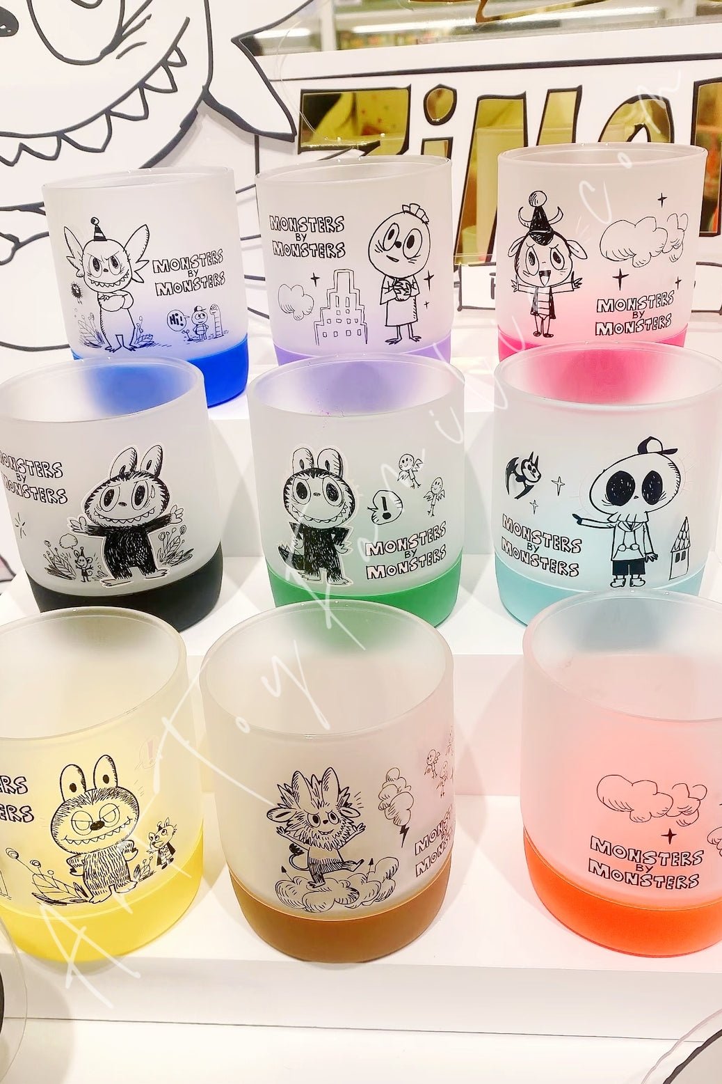 The Monsters 10th Anniversary Series Mini Cup | POP MART – Art Toy