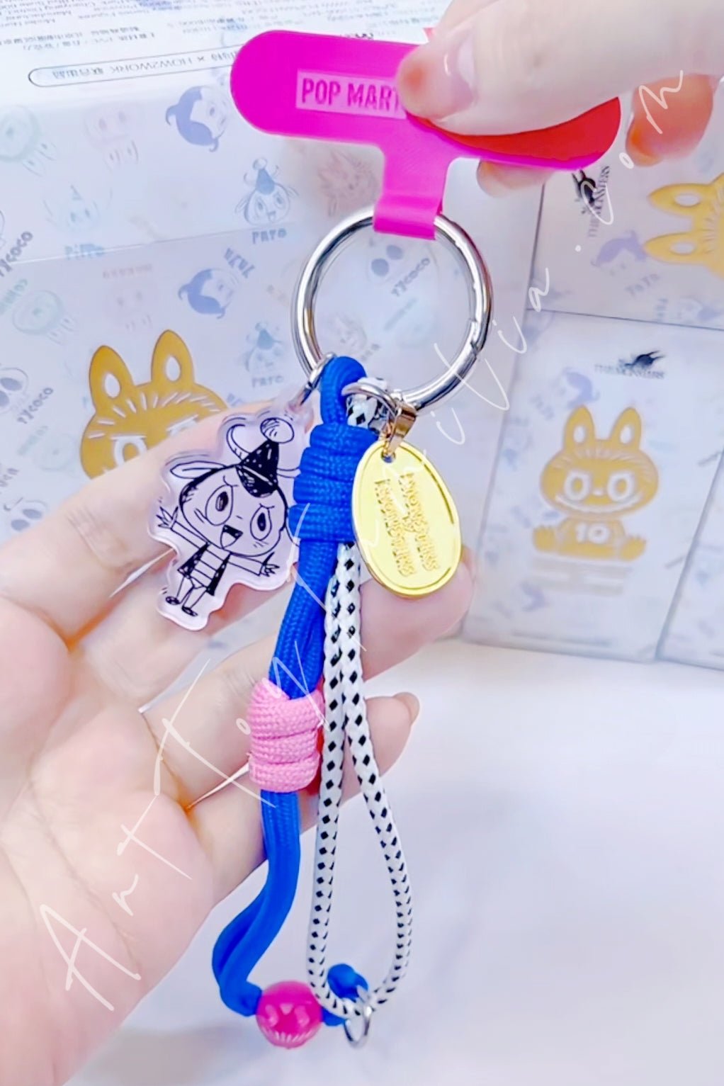 POP MART - The Monsters 10th Anniversary Series Phone Chain - 十周年系列手机挂绳 Pato