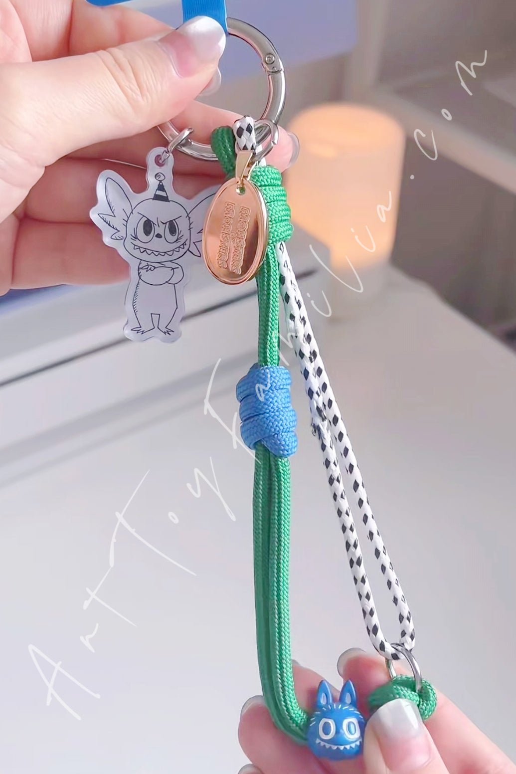 POP MART - The Monsters 10th Anniversary Series Phone Chain - 十周年系列手机挂绳 Pippo