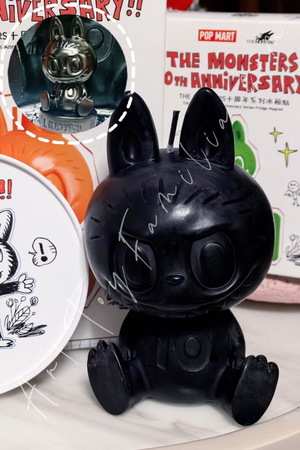 POP MART 10th Anniversary Series Scented Candle – Art Toy Familia