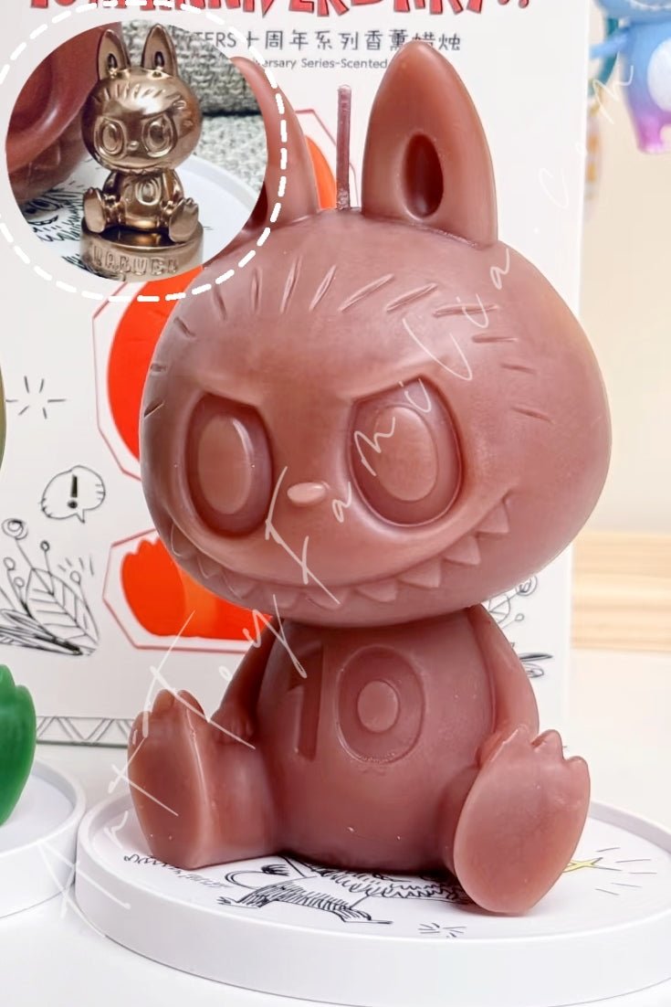POP MART 10th Anniversary Series Scented Candle – Art Toy Familia