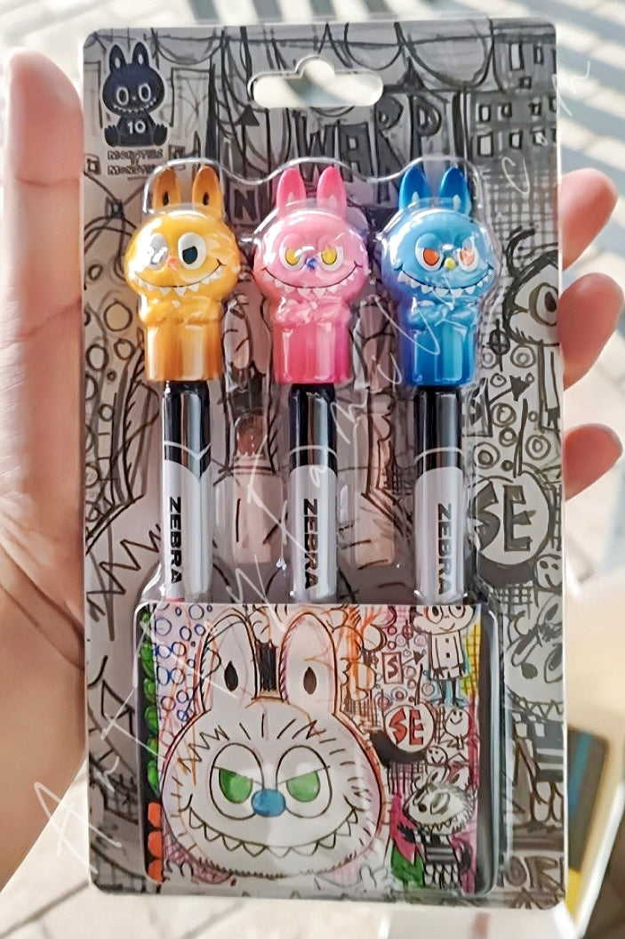 Popmart The Monsters 10th Anniversary Tour Series Marker Pens