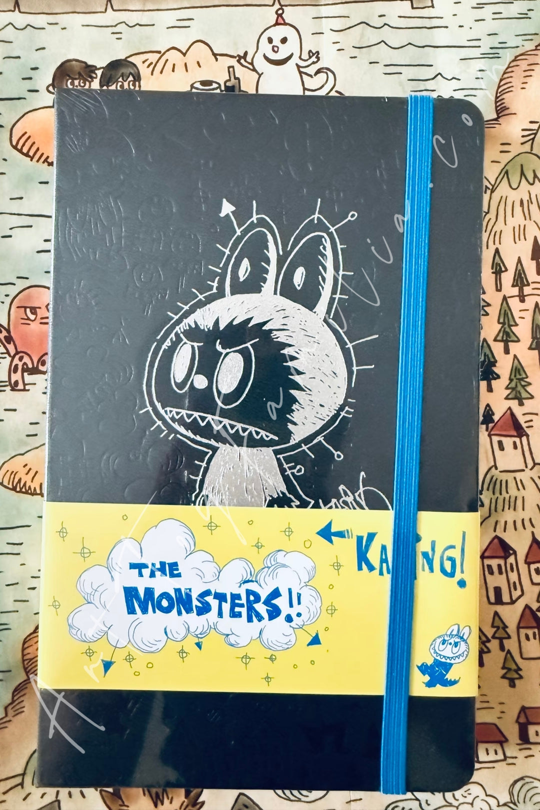 Popmart The Monsters 10th Anniversary Tour Series Notebook