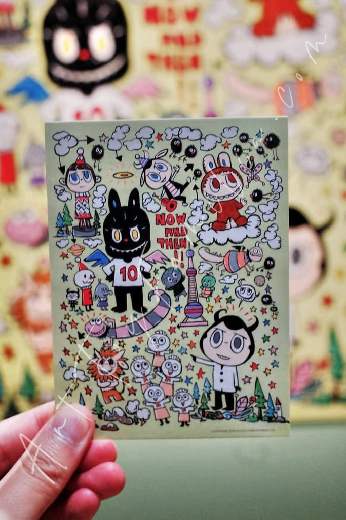 ぽちゃ子 10th ANNIVERSARY BOOK＆キャンバスアート　セット The Monsters 10th Anniversary Postcards | POP MART – Art Toy Familia