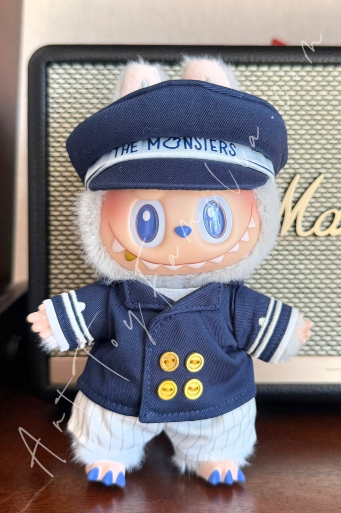 The Monsters De Vliegende Labubu Series Captain Vinyl Plush