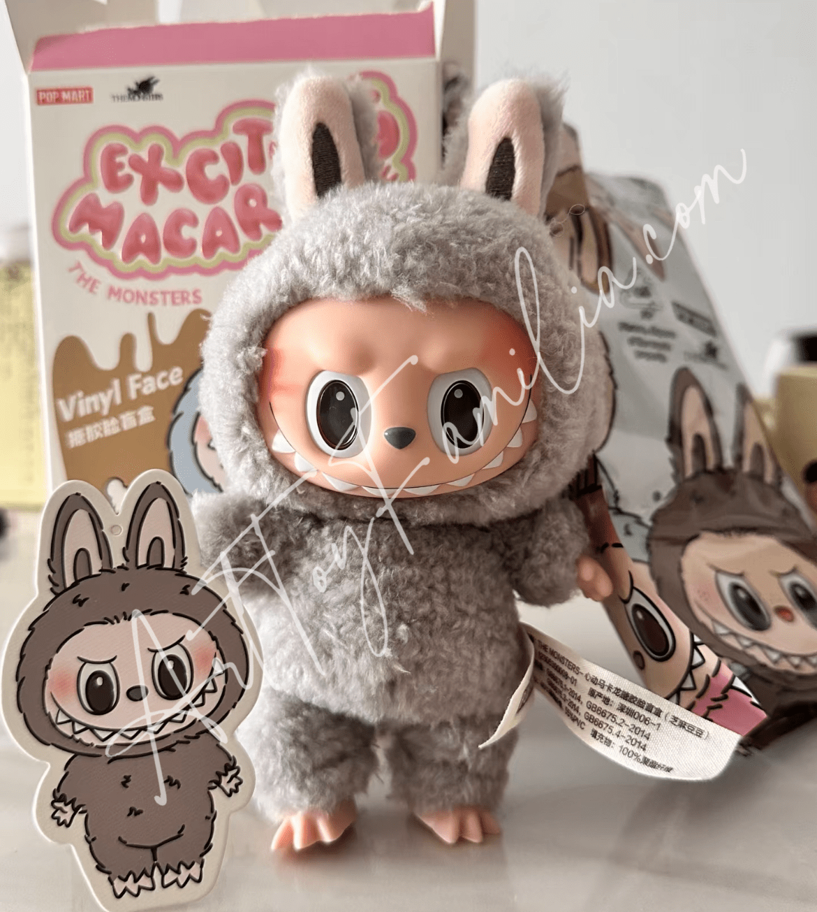 THE MONSTERS Exciting Macaron ラブブ POP MART Labubu V1 Exciting