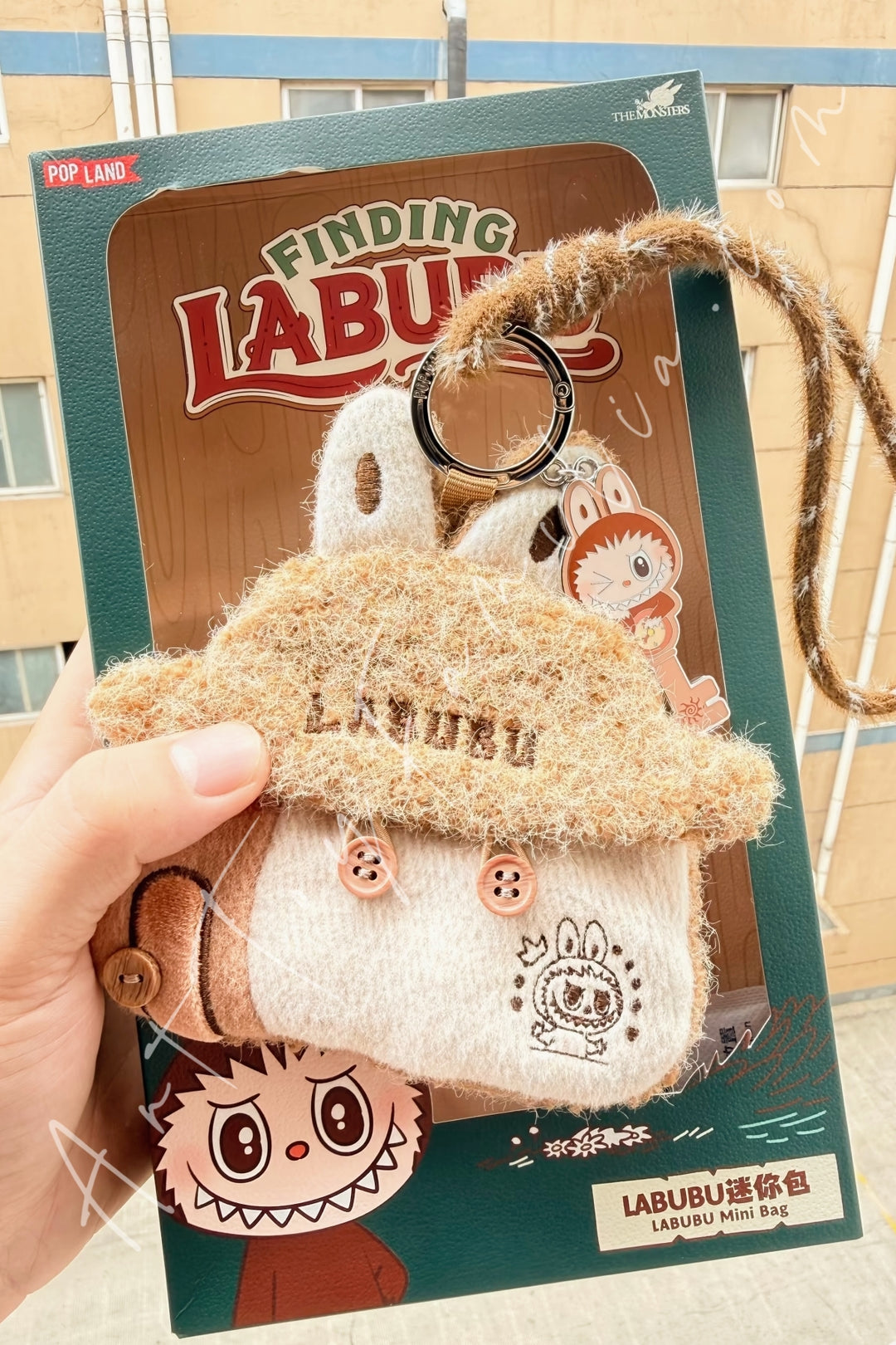 Popmart The Monsters Finding Labubu Series Labubu Mini Bag