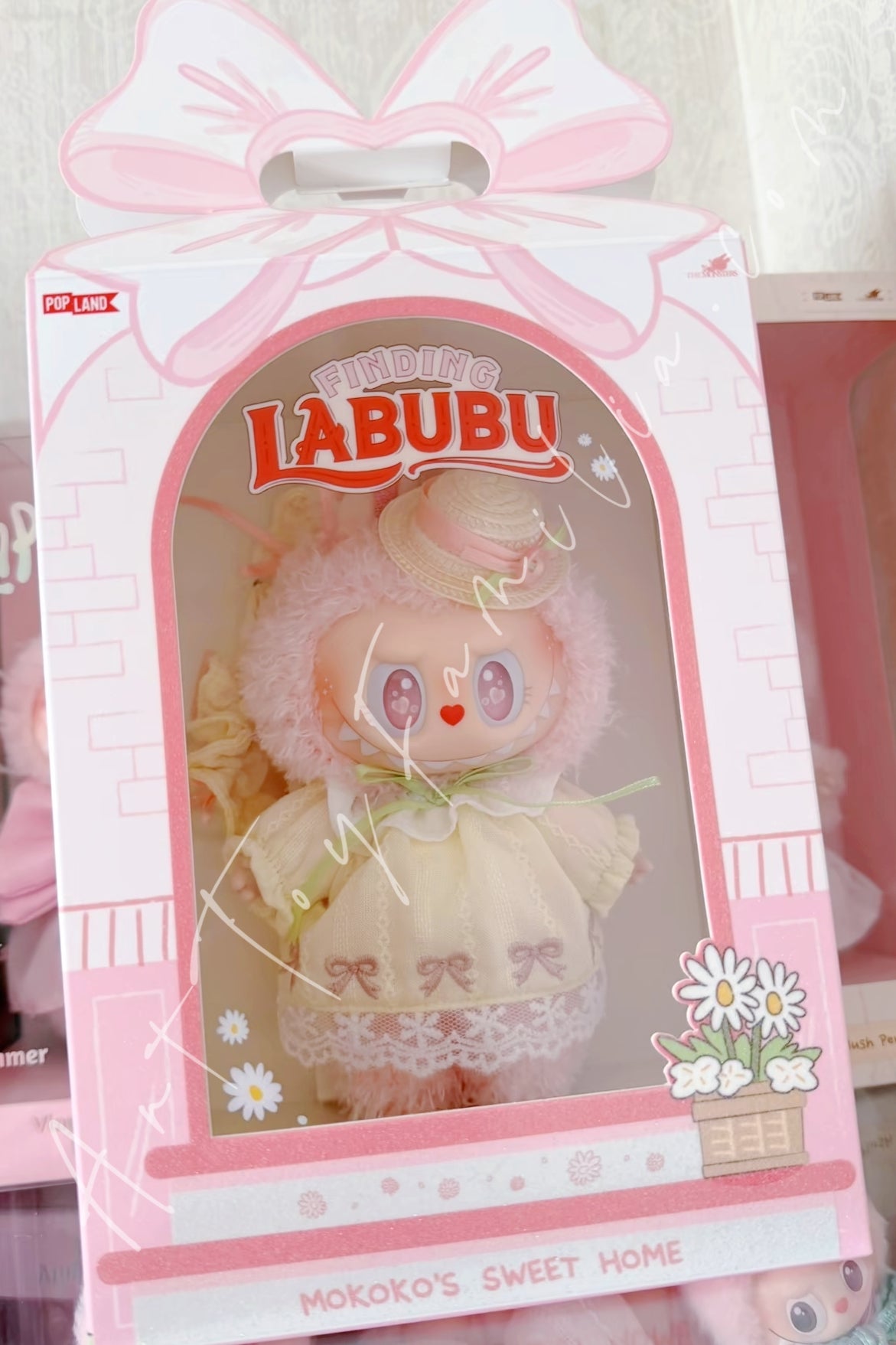 The Monsters Finding Labubu Series Mokoko Vinyl Plush Pendant