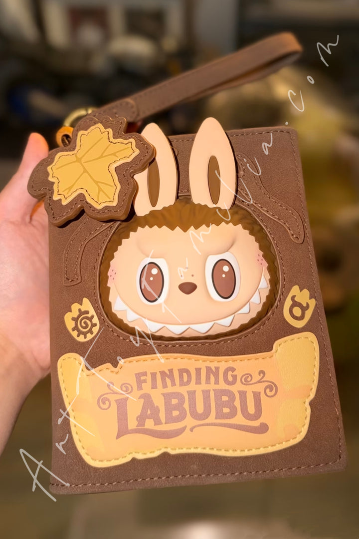Popmart The Monsters Finding Labubu Series Passport Holder