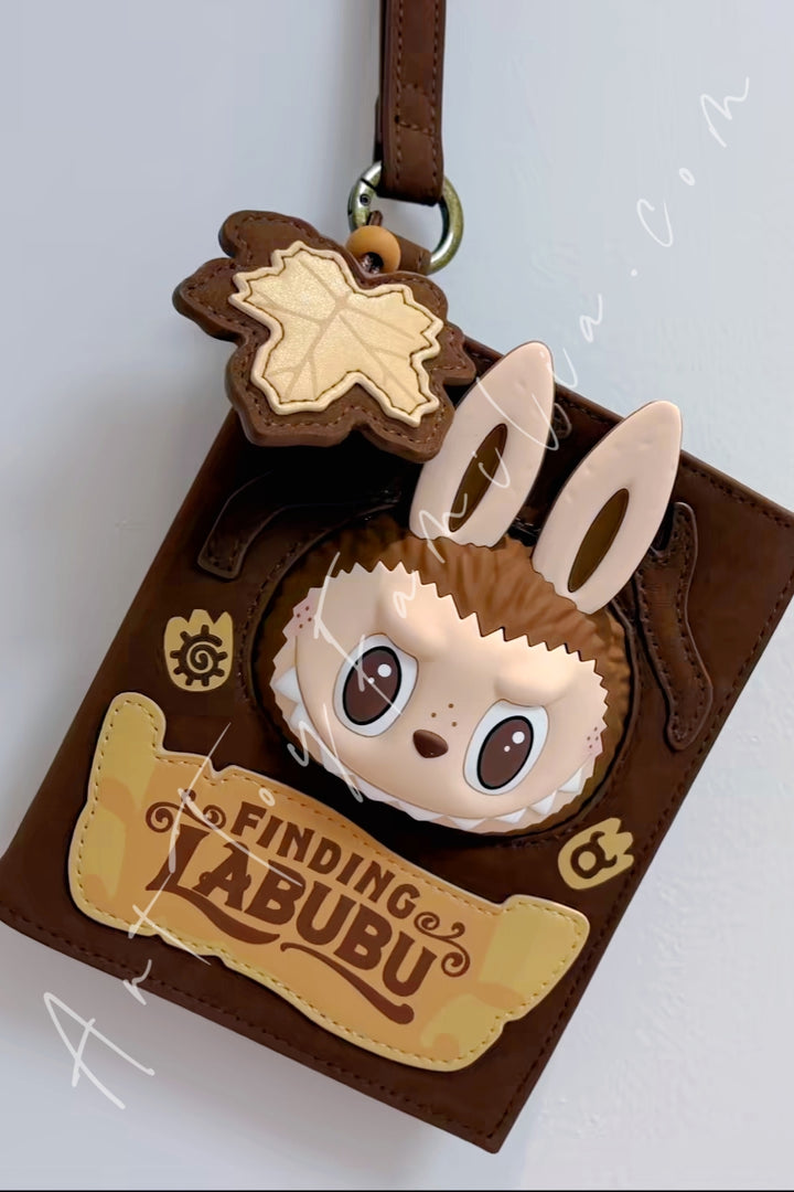 Popmart The Monsters Finding Labubu Series Passport Holder