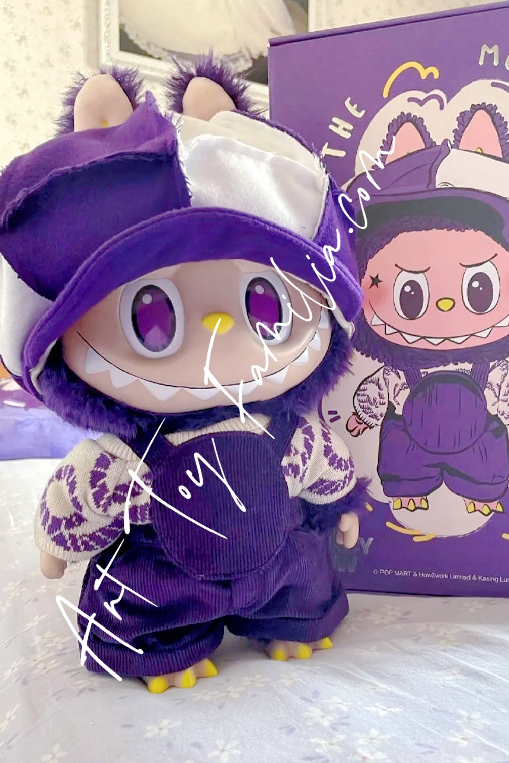 Popmart The Monsters Labubu Be Fancy Now Vinyl Plush Doll
