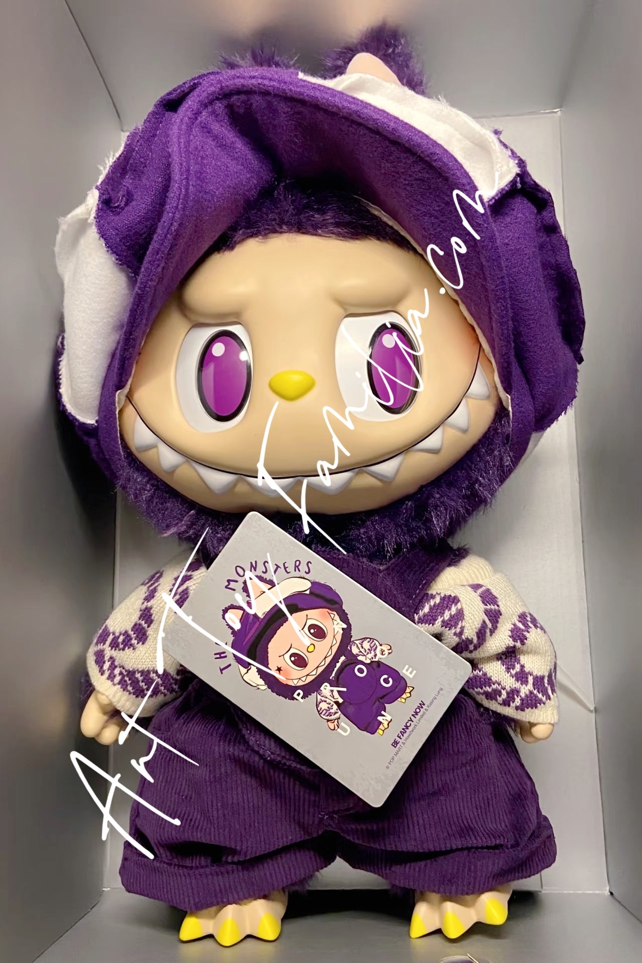 POP MART Labubu Be Fancy Now Vinyl Plush Doll – Art Toy Familia