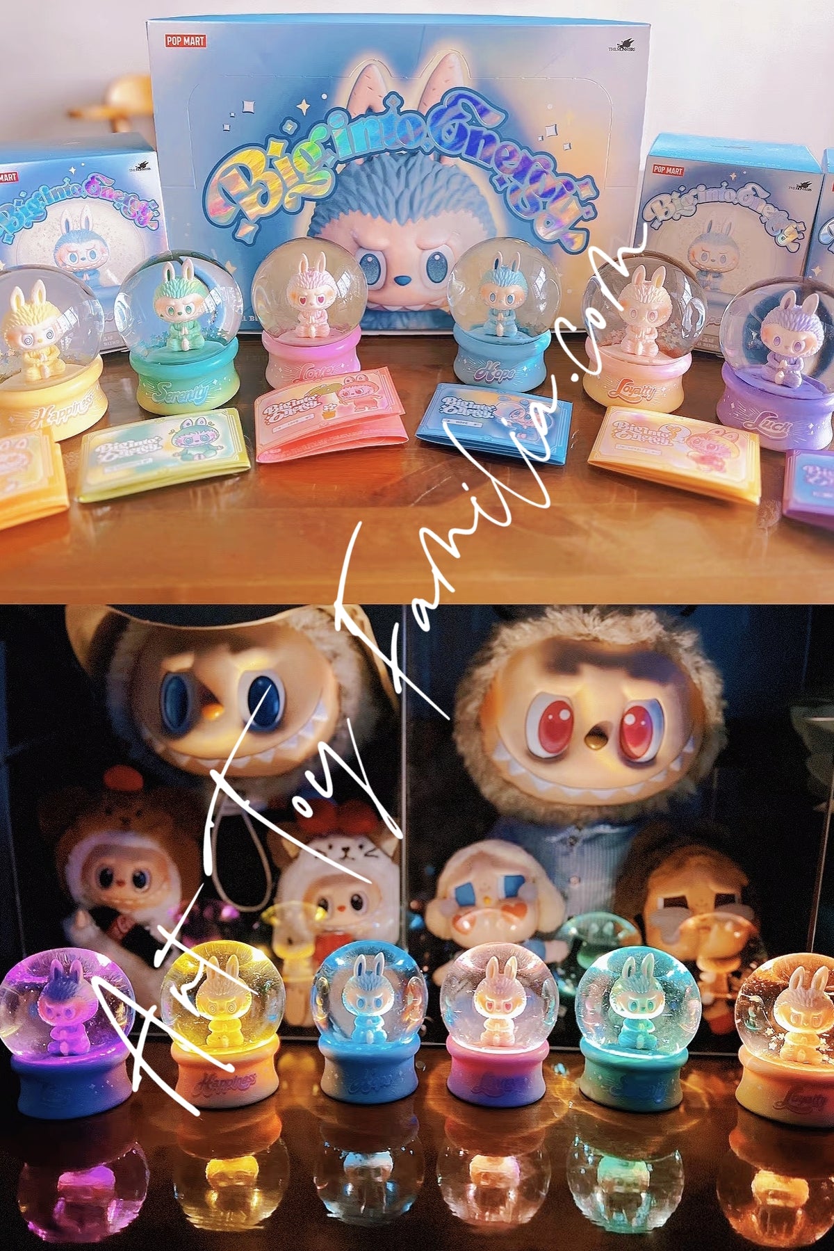 POP MART Labubu Big Into Energy Series Crystal Ball – Art Toy Familia
