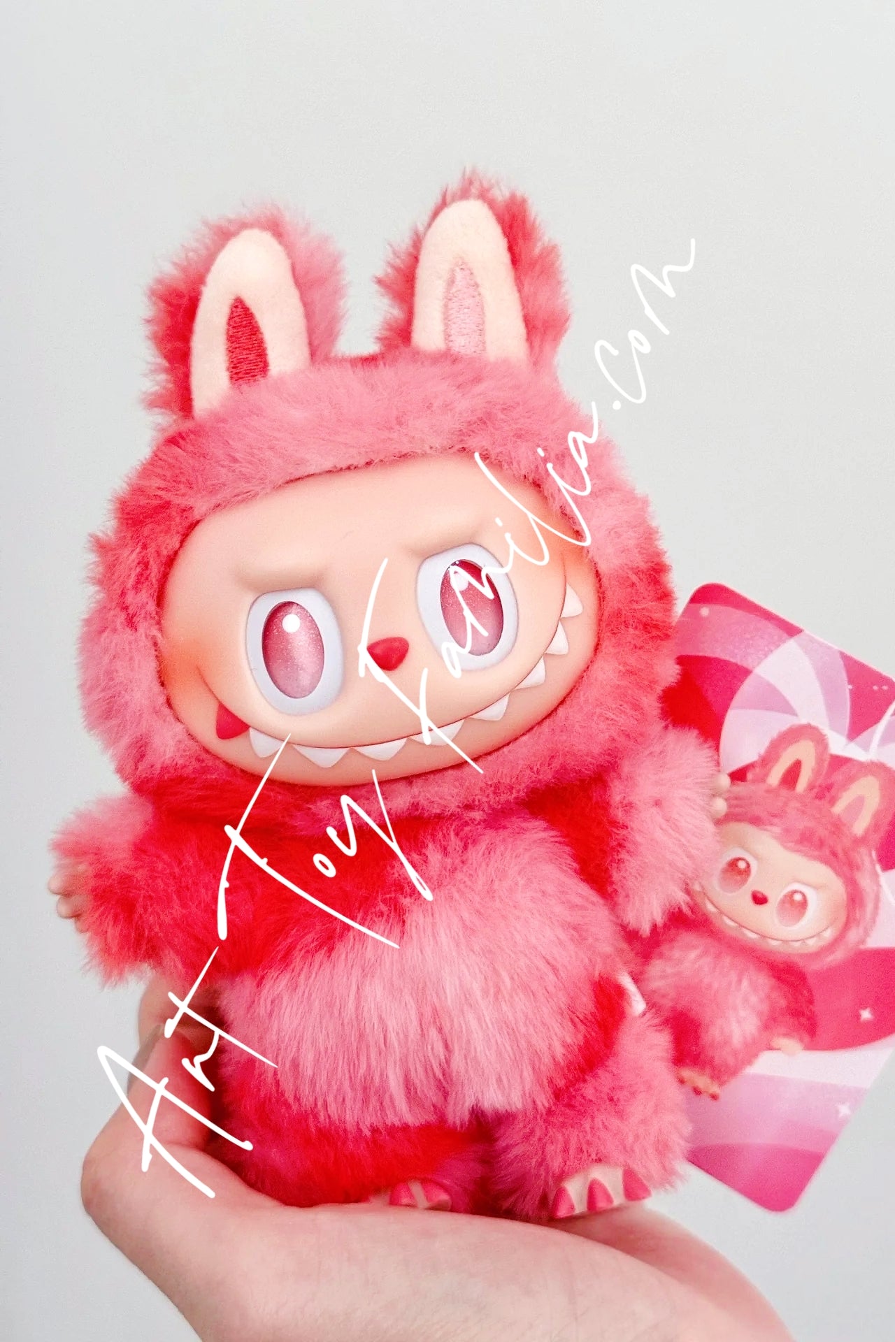 Popmart The Monsters Labubu Big into Energy Series-Vinyl Plush Pendant Love