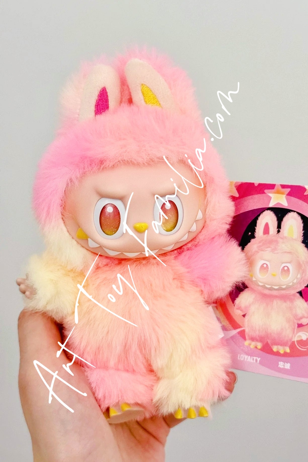 Popmart The Monsters Labubu Big into Energy Series-Vinyl Plush Pendant Loyalty